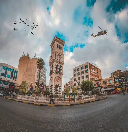 برج الساعة في إربد